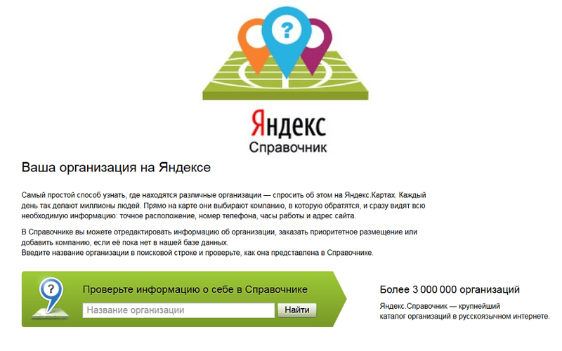 Советы по регистрации компании в Яндекс.Справочнике