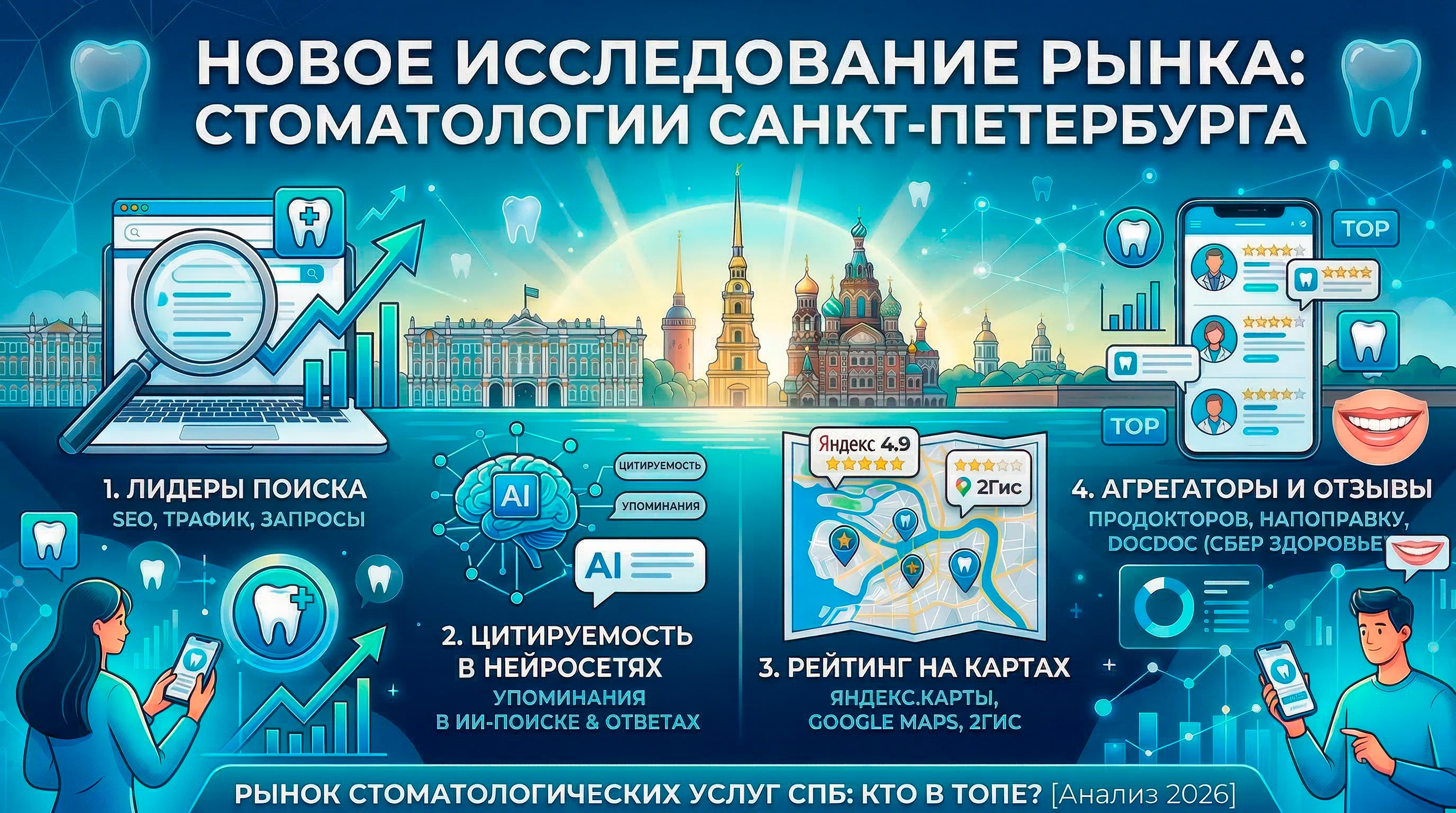 Исследование рынка стоматологических услуг в Санкт-Петербурге